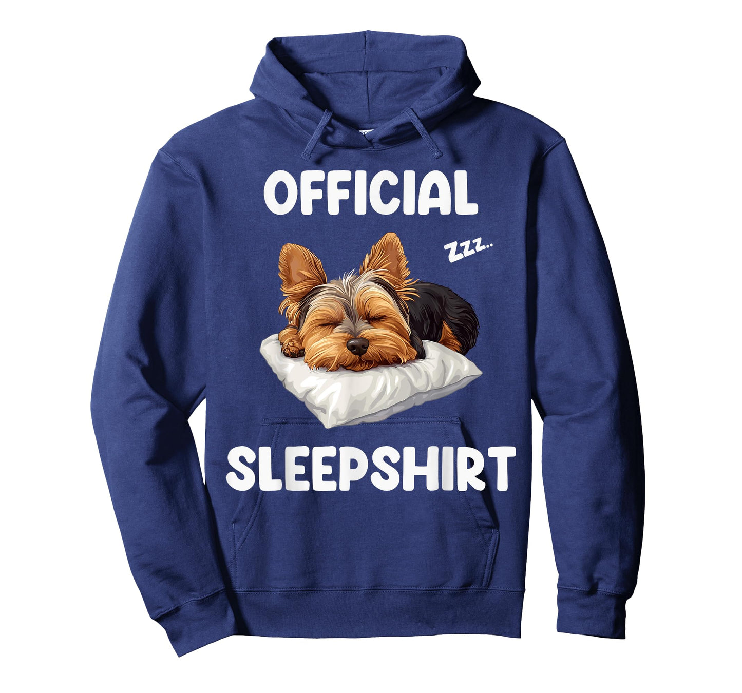 Official Yorkshire Terrier Sleepshirt Cute Yorkie Dog Lover T-Shirt