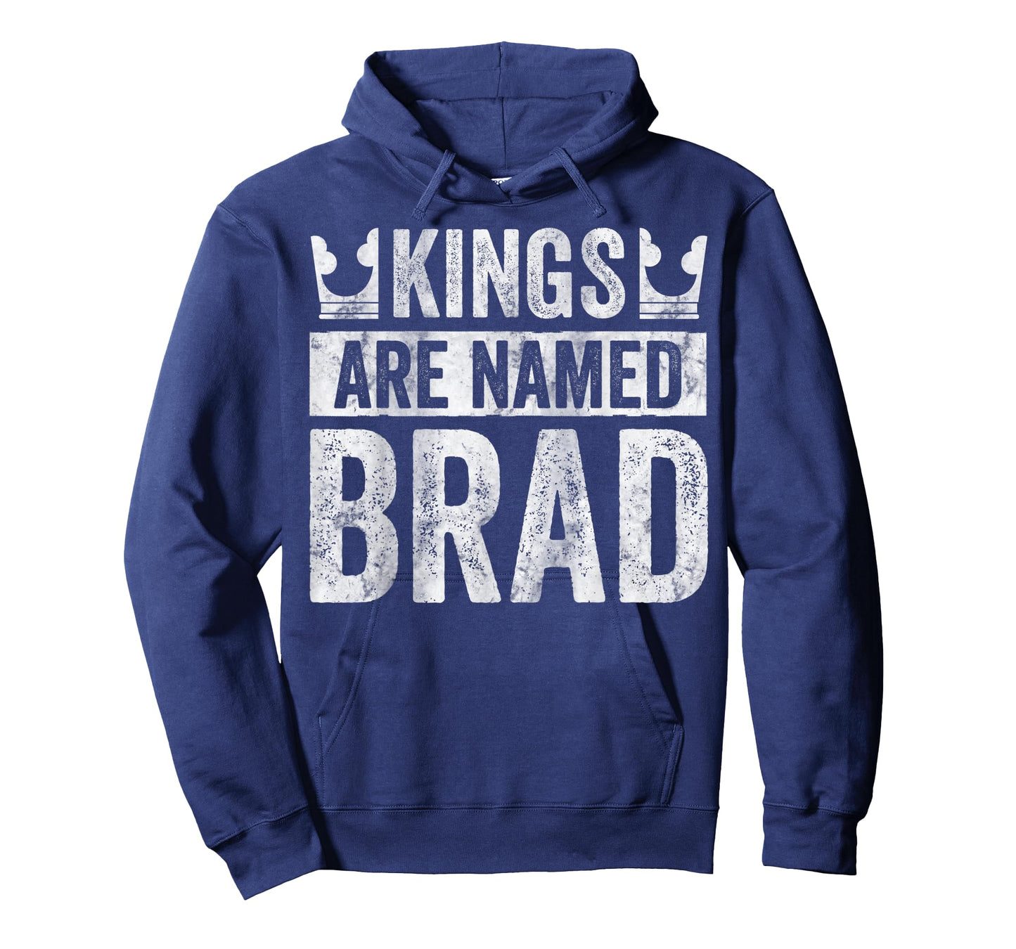 Funny Personalized Name Shirt Kings Are Named Brad T-Shirt