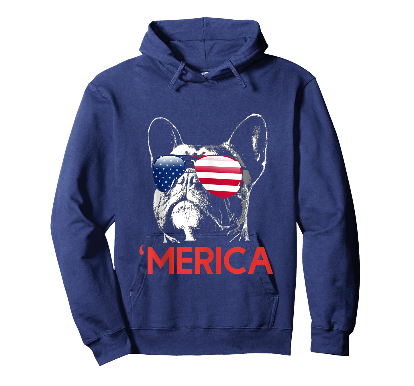 Merica French Bulldog American Flag 4th of July Frenchie Tank Top