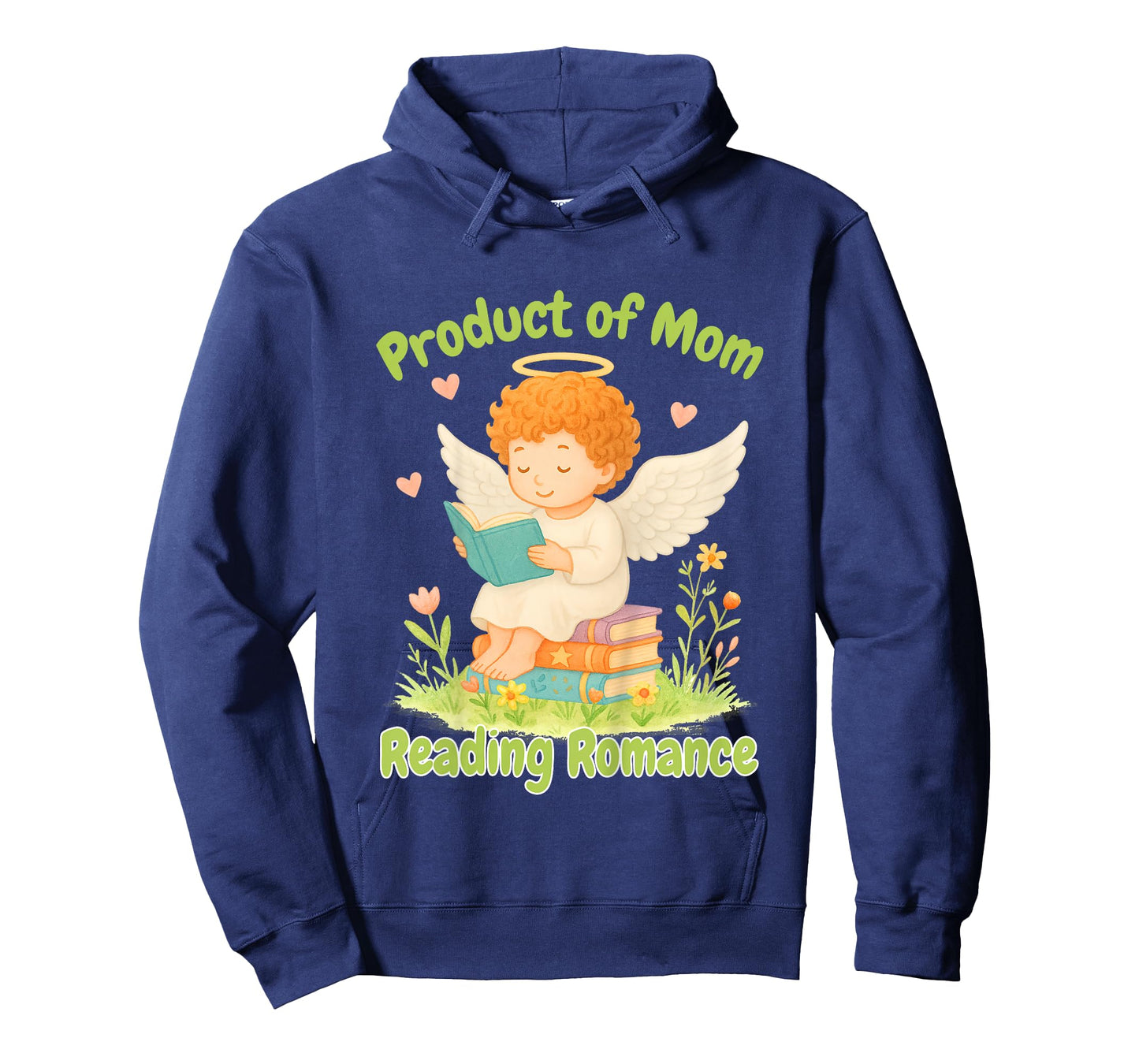 Book Lover Baby Toddler Product of Mom Reading Romance T-Shirt