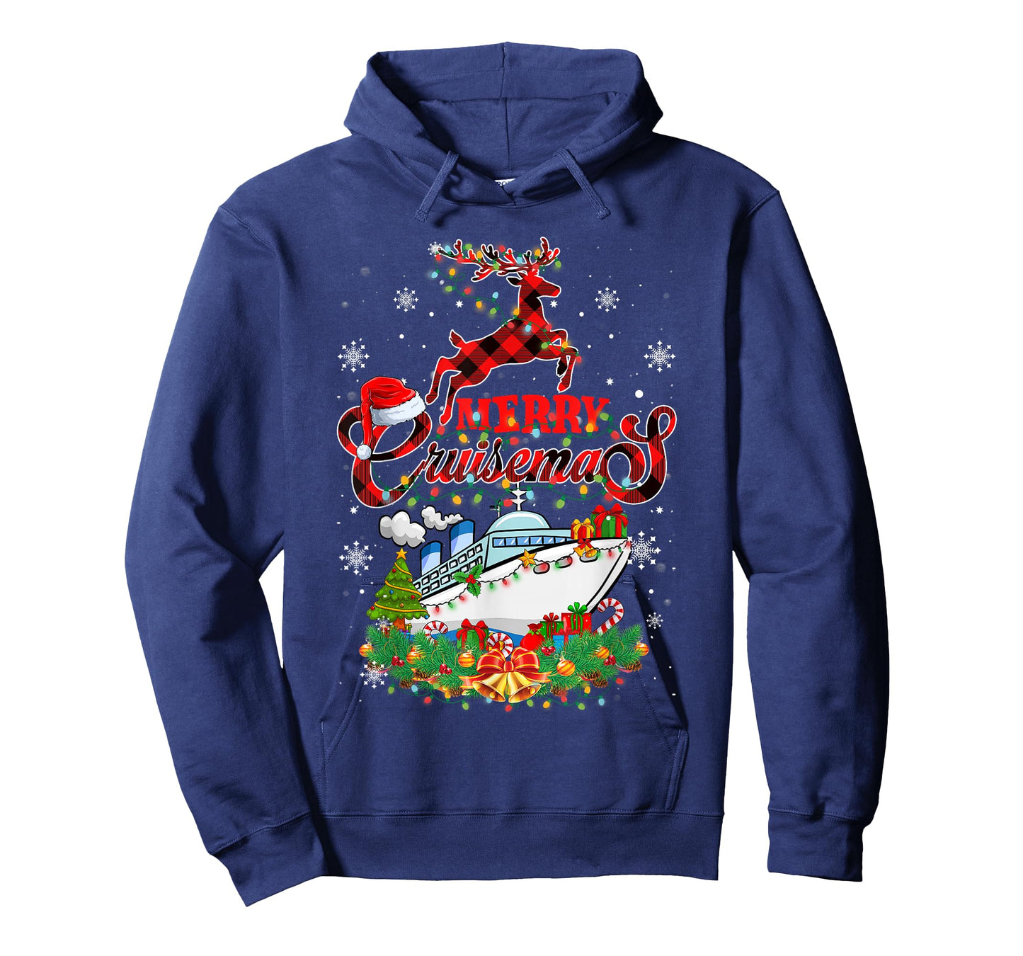 Merry Cruisemas 2025 Christmas Santa Reindeer Cruise T-Shirt