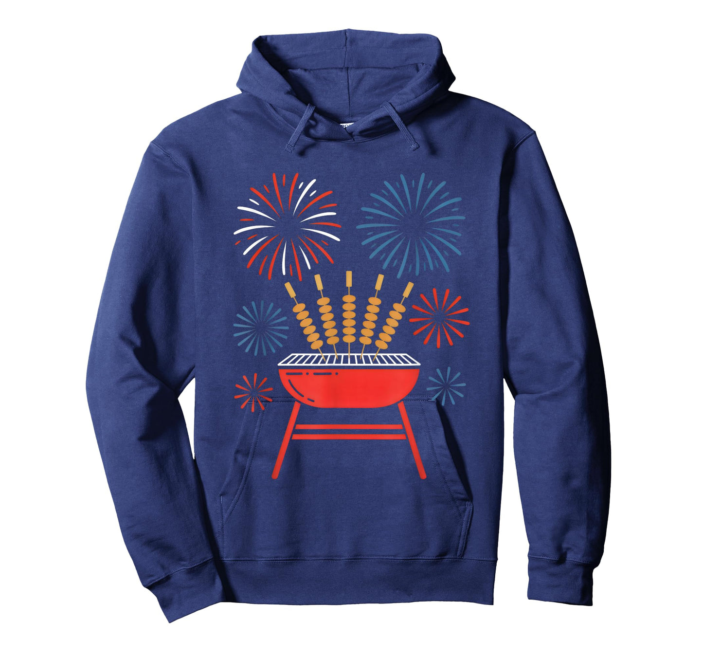 Pitmaster BBQ Skewers Independence Day 4th of July Foodie T-Shirt