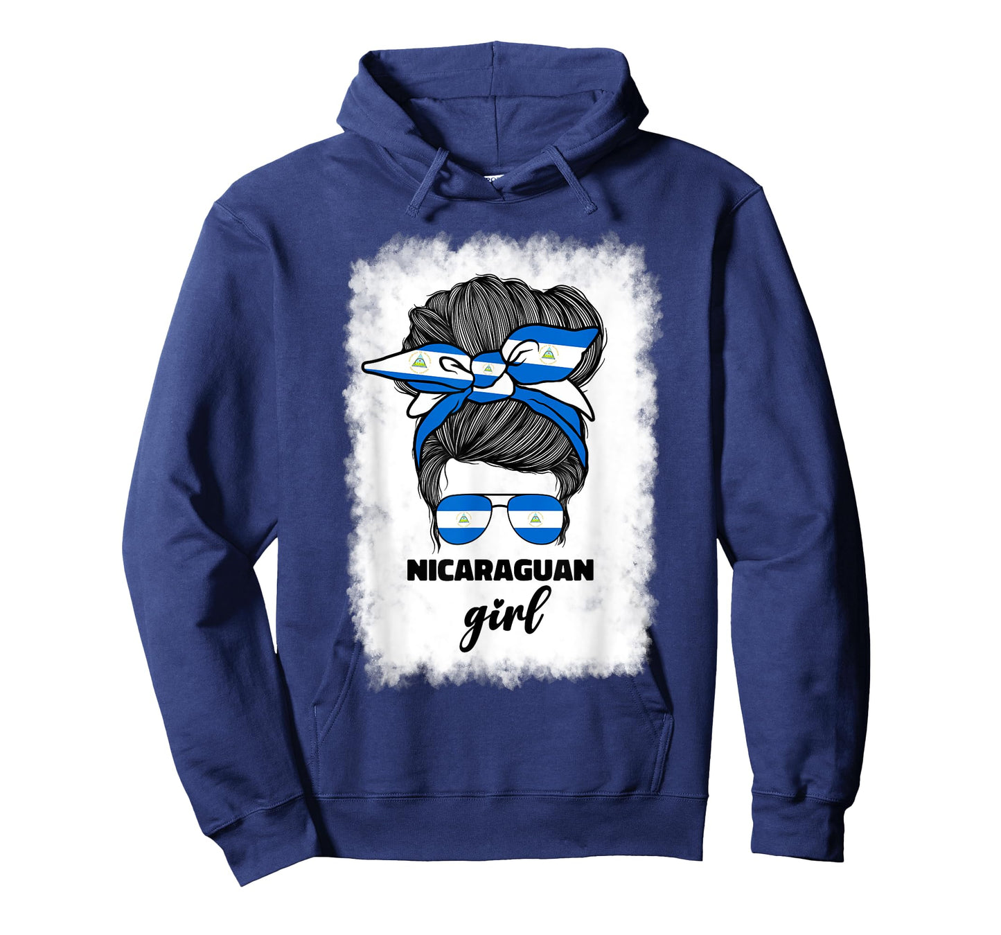 Nicaraguan Girl For Women Girls Nicaragua Flag Nicaraguense T-Shirt
