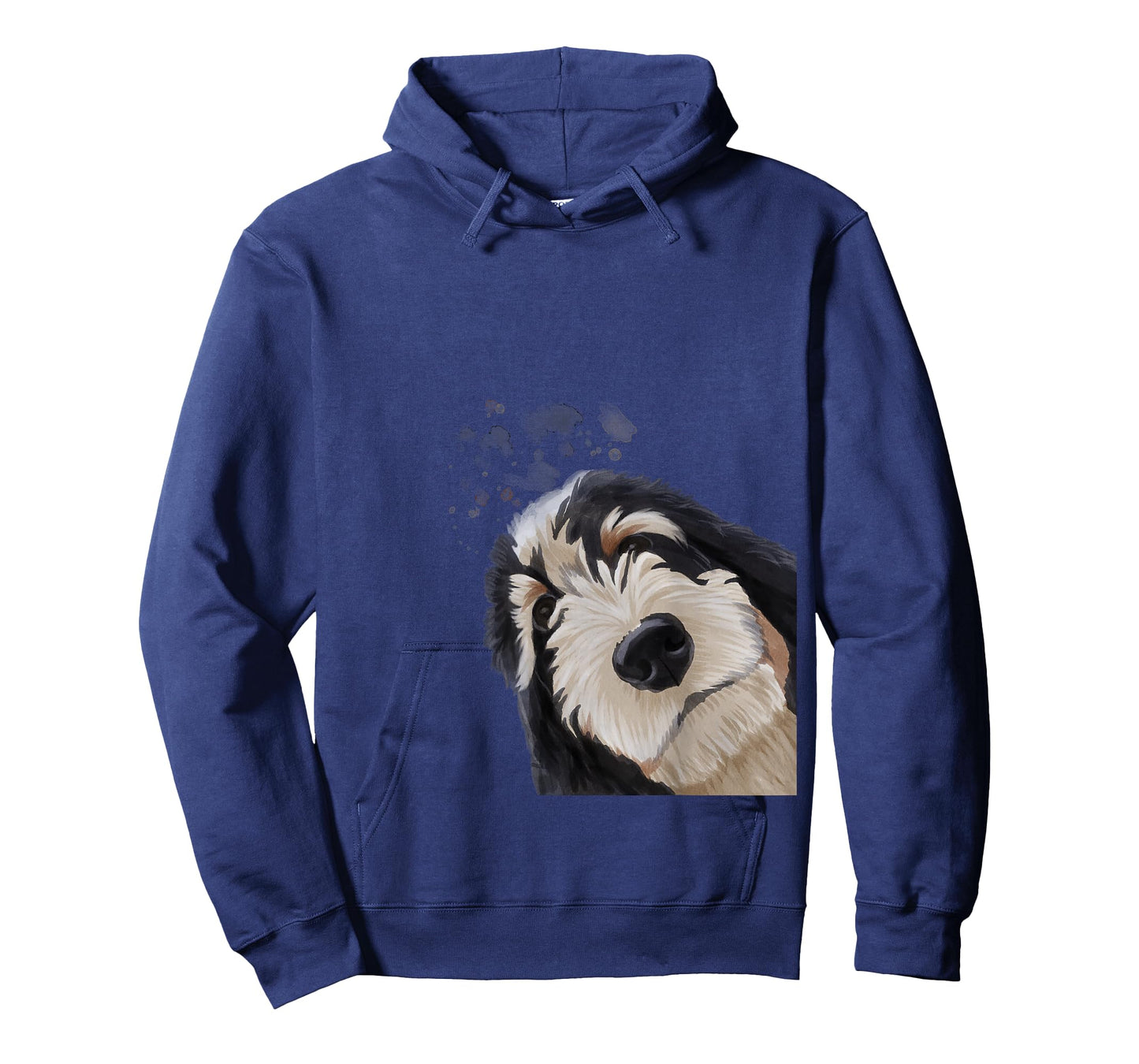Funny Curious Dog Bernedoodle T-Shirt