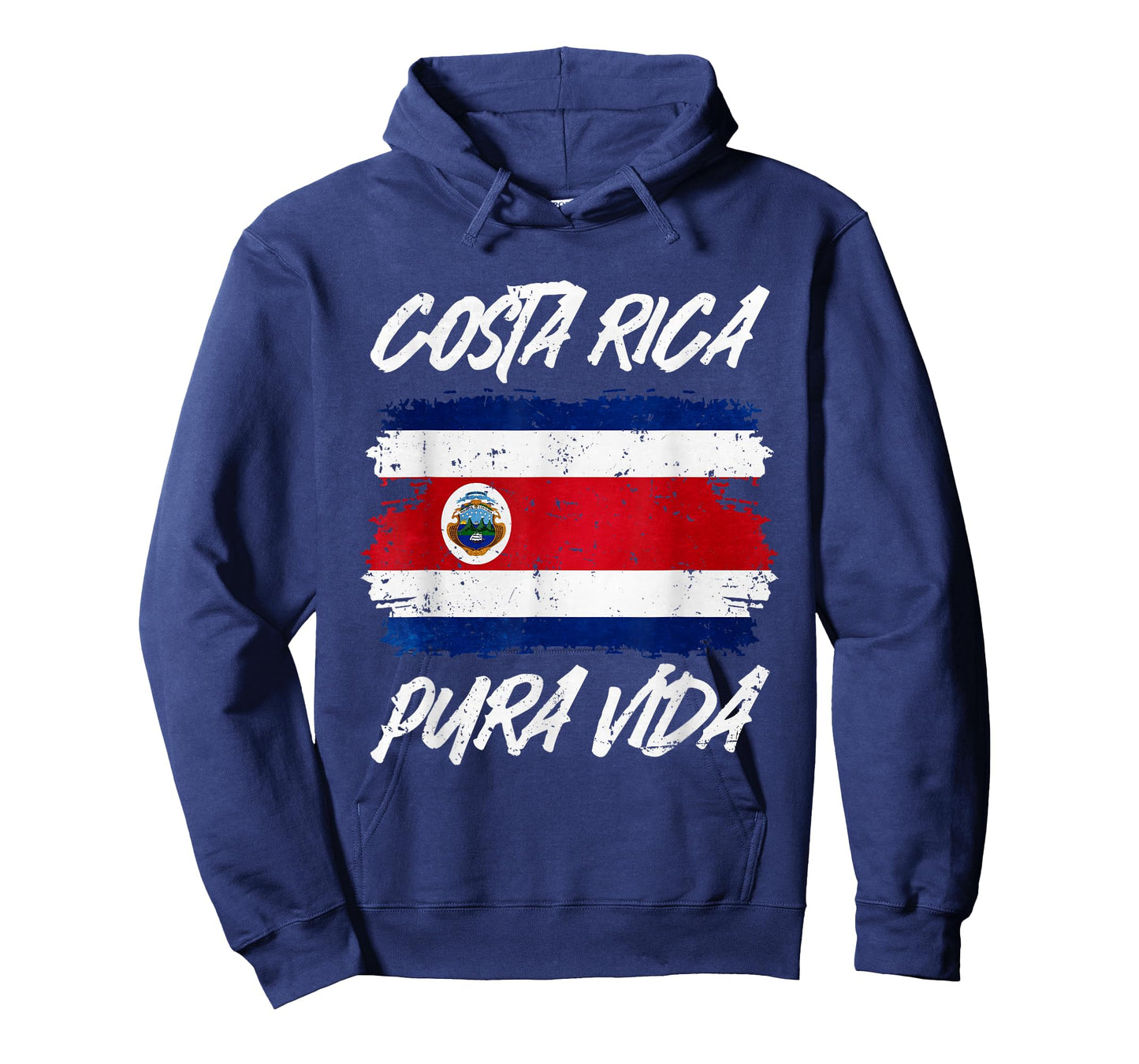 Pura Vida National Flag Of Costa Rica Cool Central America T-Shirt