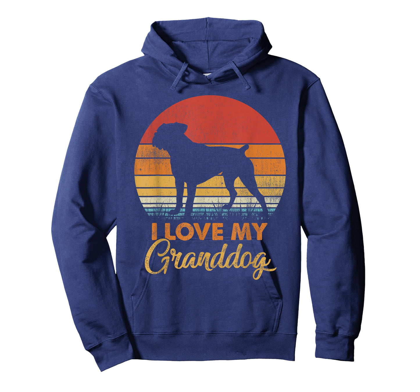 Love My Granddog Boxer Grandparents T-Shirt