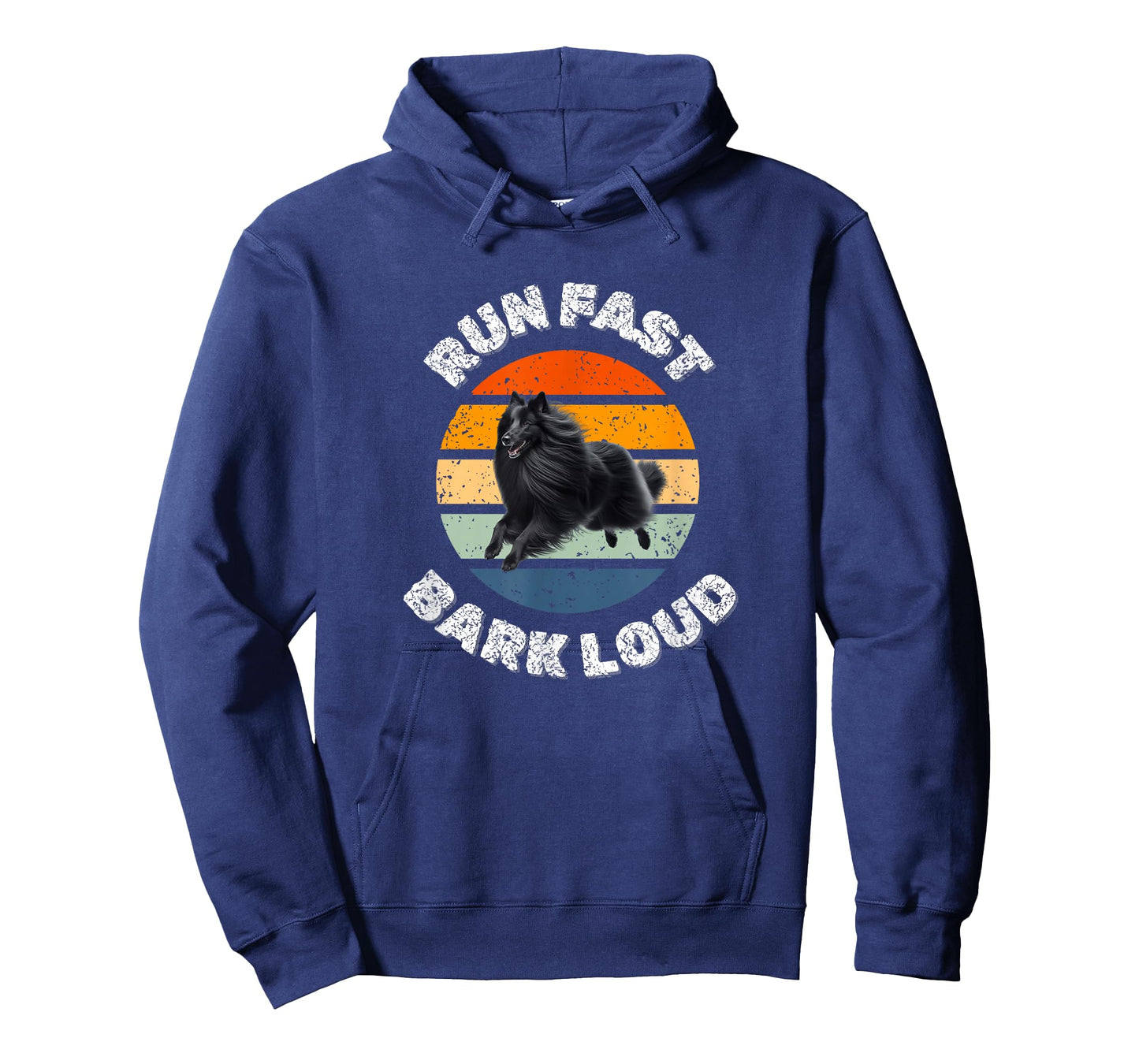 Dog Lover - Run Fast Bark Loud - Groenendael Dog T-Shirt