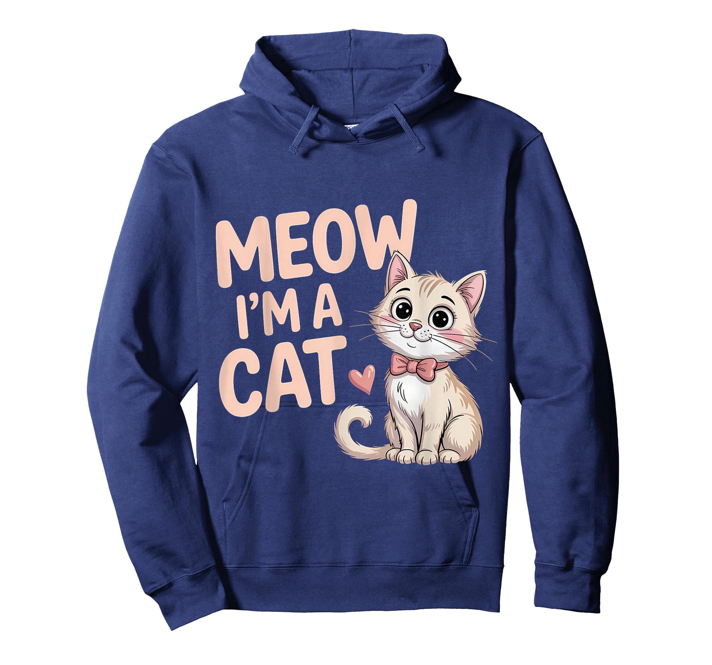 Meow I'm A Cat Cute Whimsical Kitty Design T-Shirt