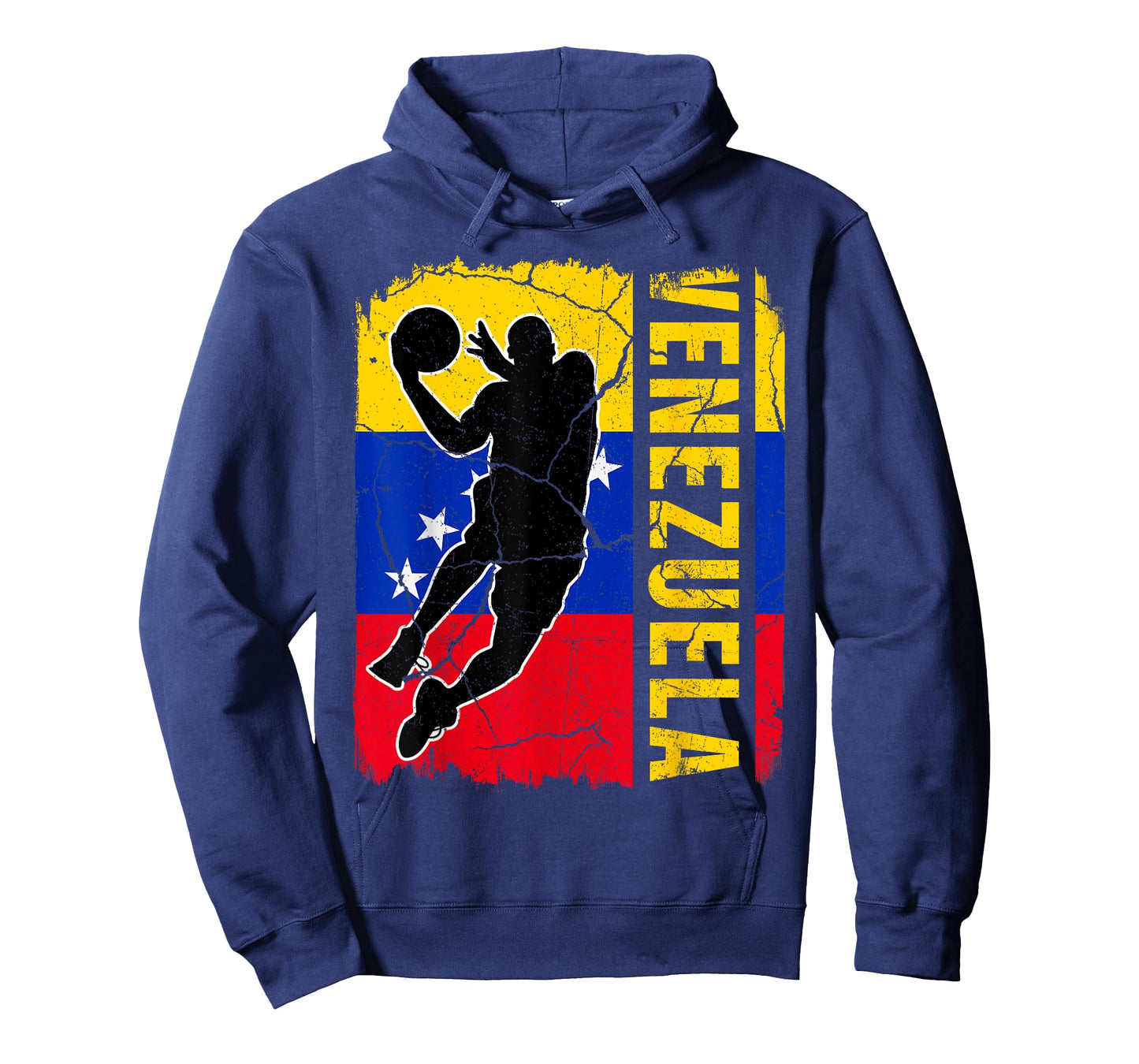 Venezuelan Basketball Player Venezuela Flag Basketball Fans T-Shirt