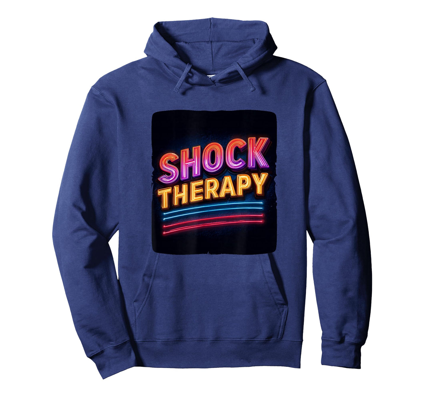 Colorful Shock Therapy Motto T-Shirt