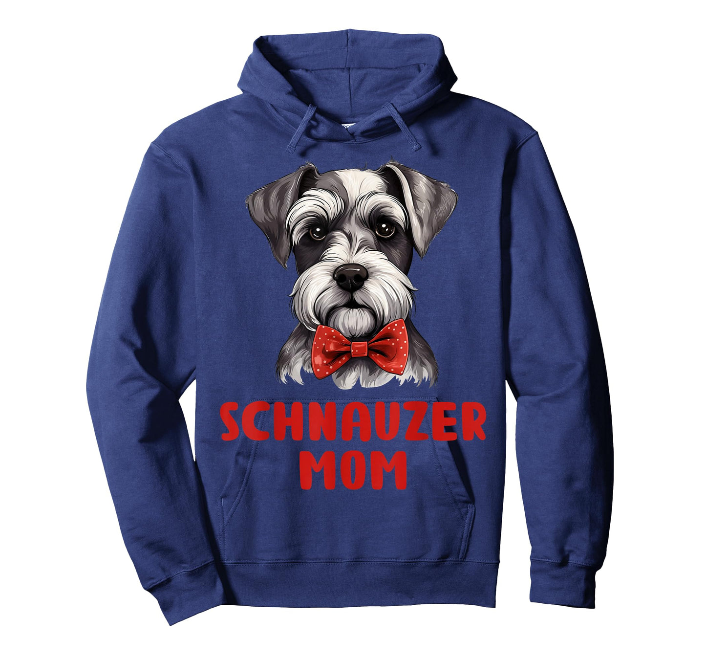 Cute Schnauzer Mom Dog Lovers Gift Miniature Schnauzer Owner T-Shirt