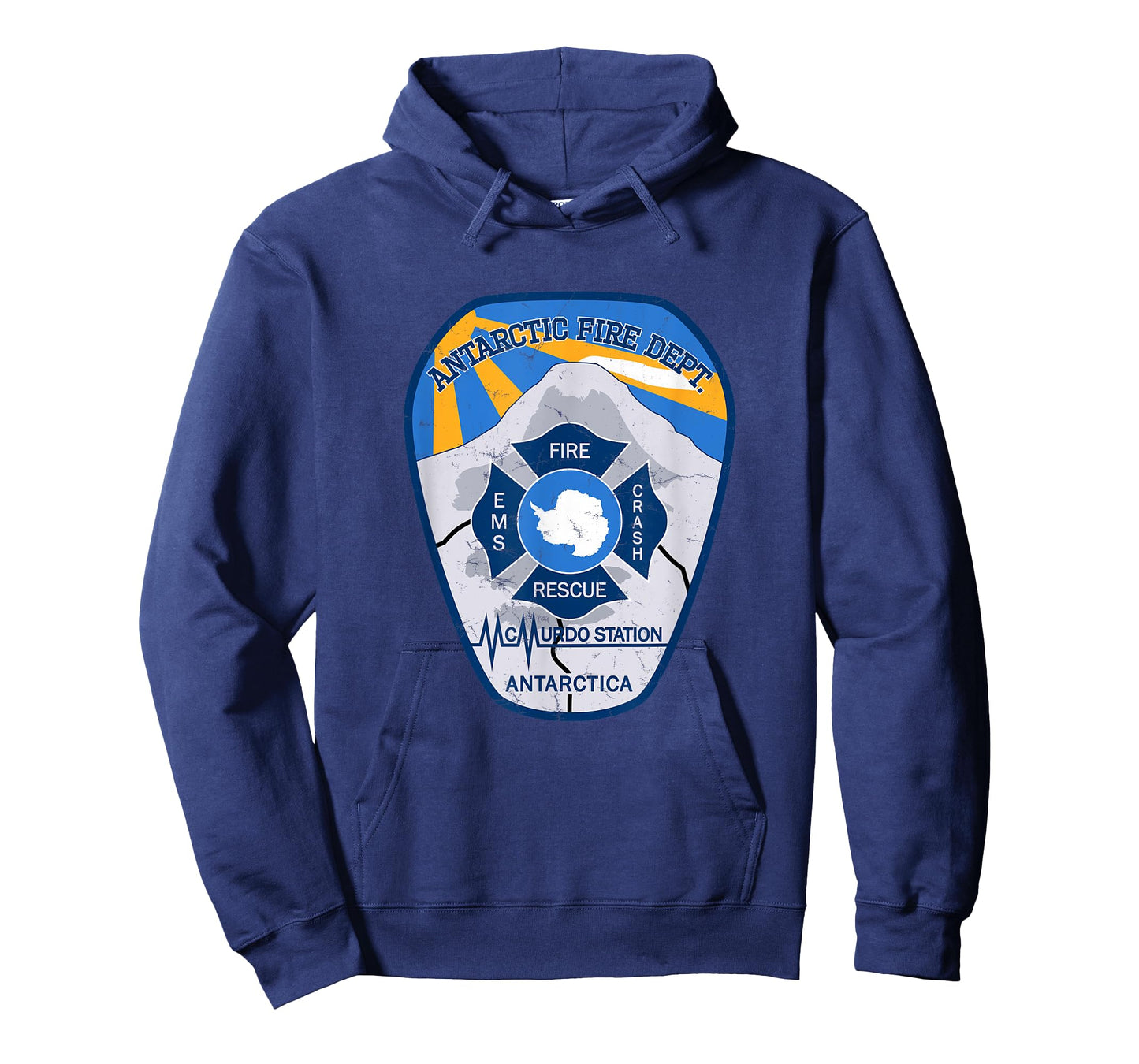 Antarctic Fire Department Patch T-Shirt