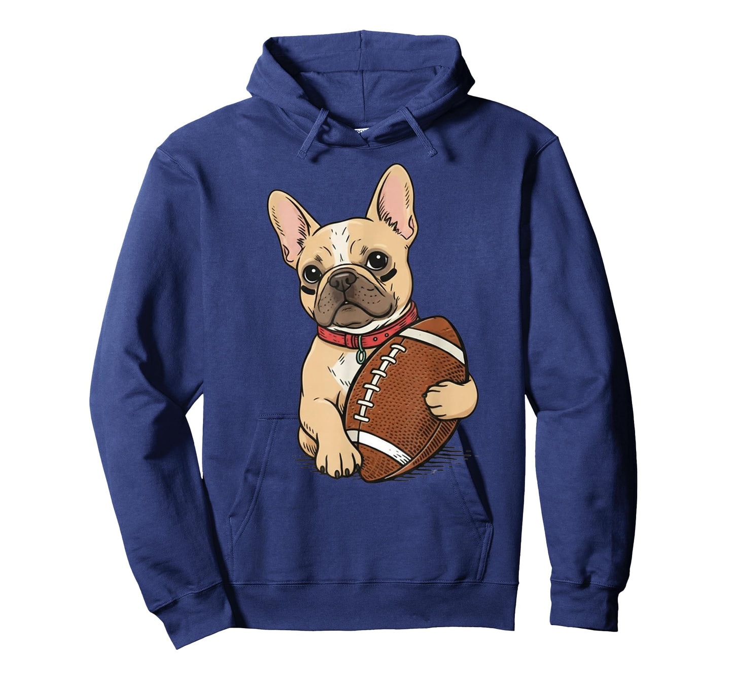 Funny French Bulldog Football Dog Lovers Gift T-Shirt