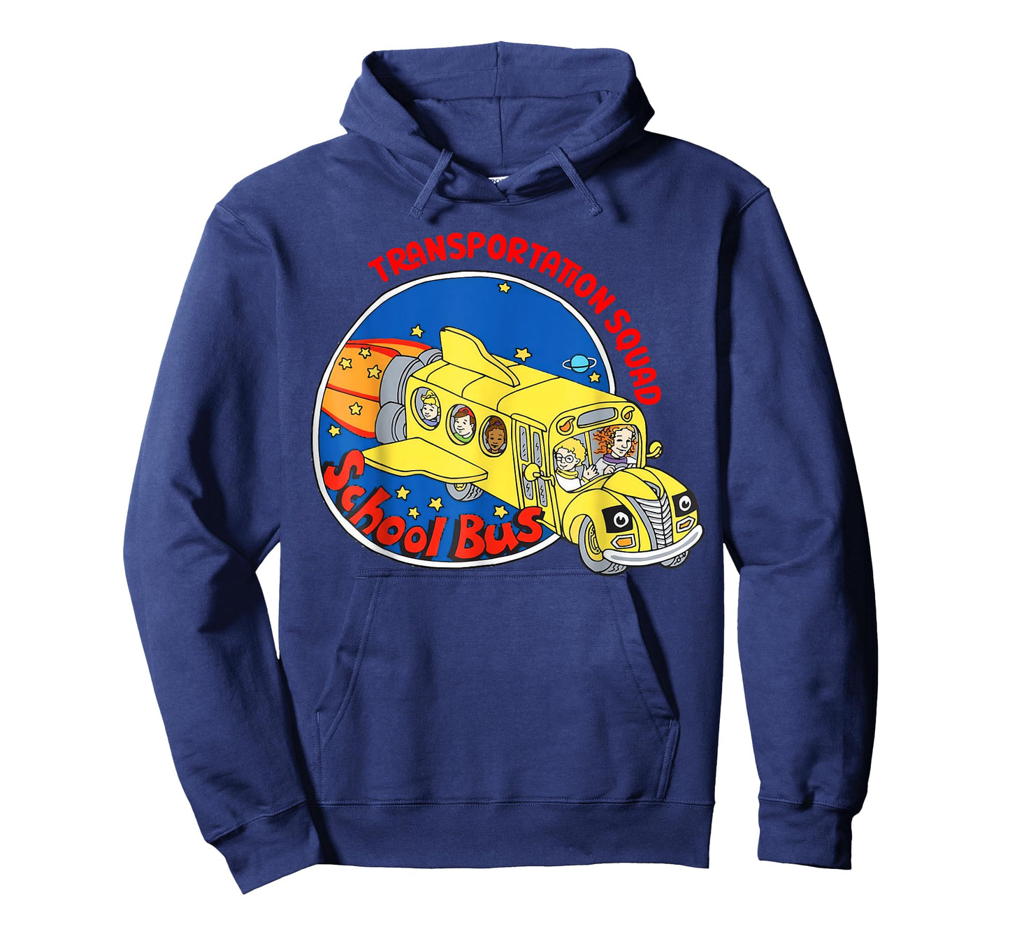 Transportation Squad Funny School Bus Back to School Retro T-Shirt