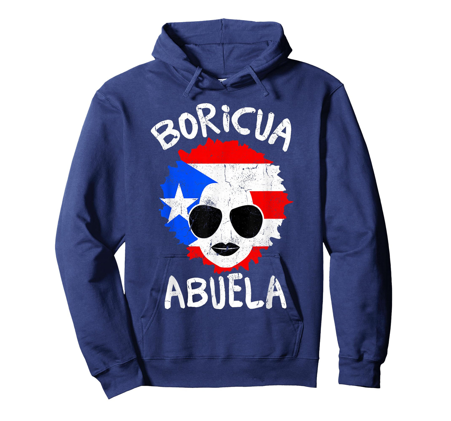 Puerto Rico Abuela Grandma Boricua Puerto Rican Flag T-Shirt