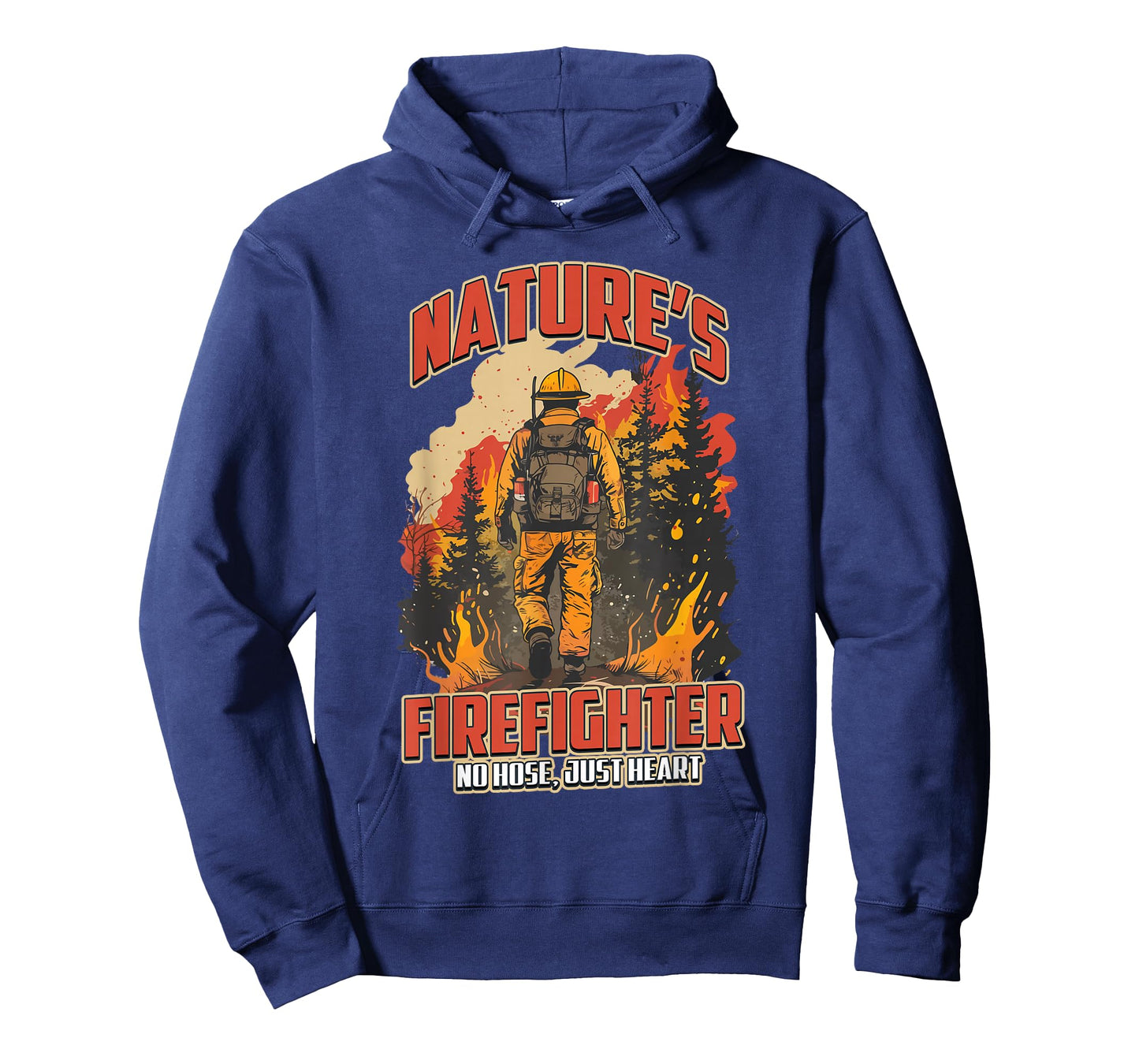 Wildland Nature's Firefighter Hero of Forest Fire Fighting T-Shirt