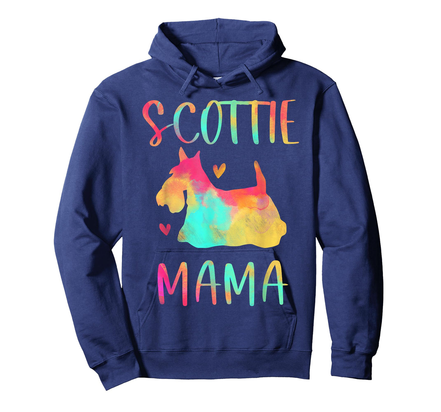 Scottie Mama Colorful Scottish Terrier Gifts Dog Mom T-Shirt