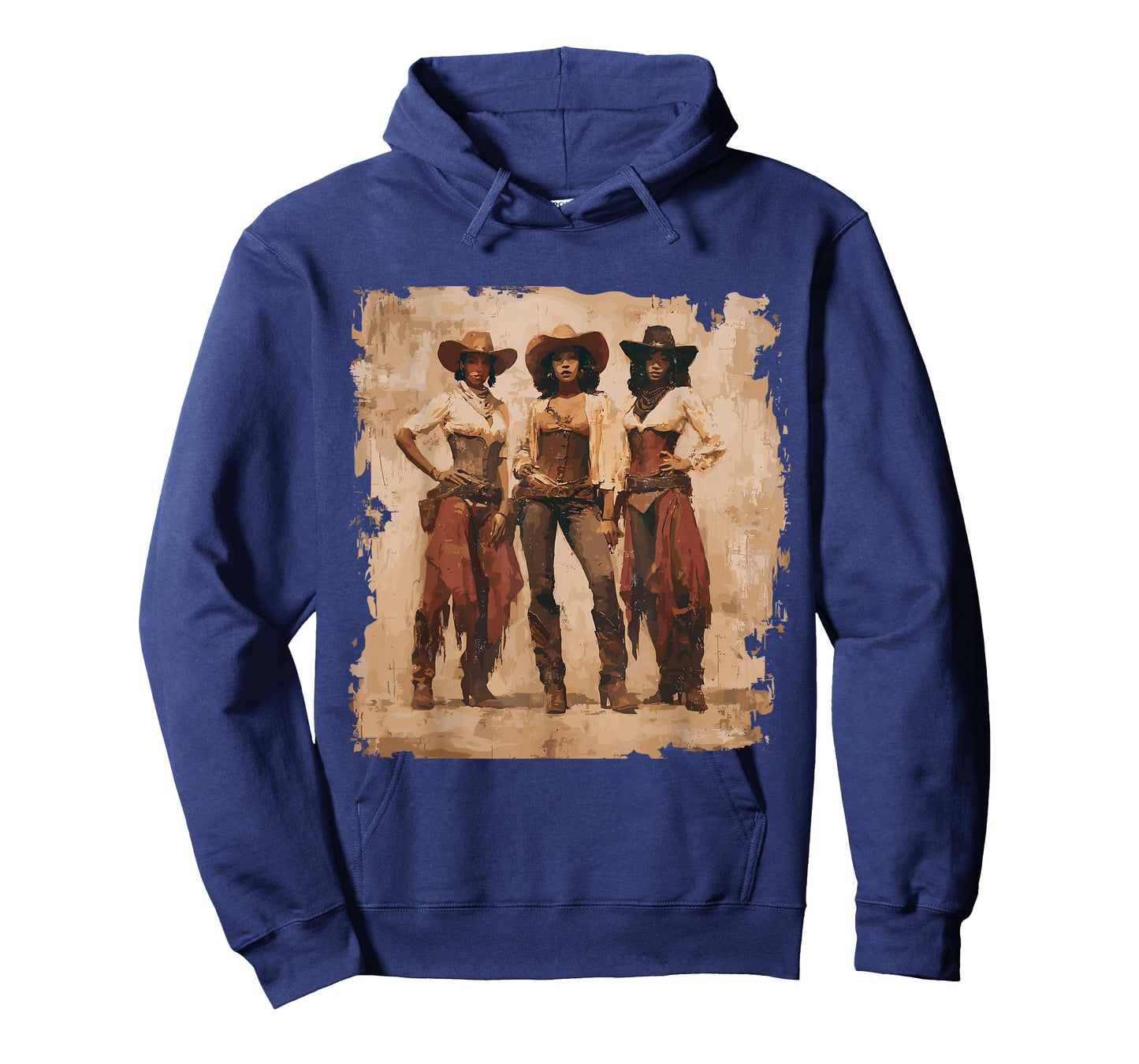 Vintage Black African American Cowgirl Western Country Rodeo T-Shirt