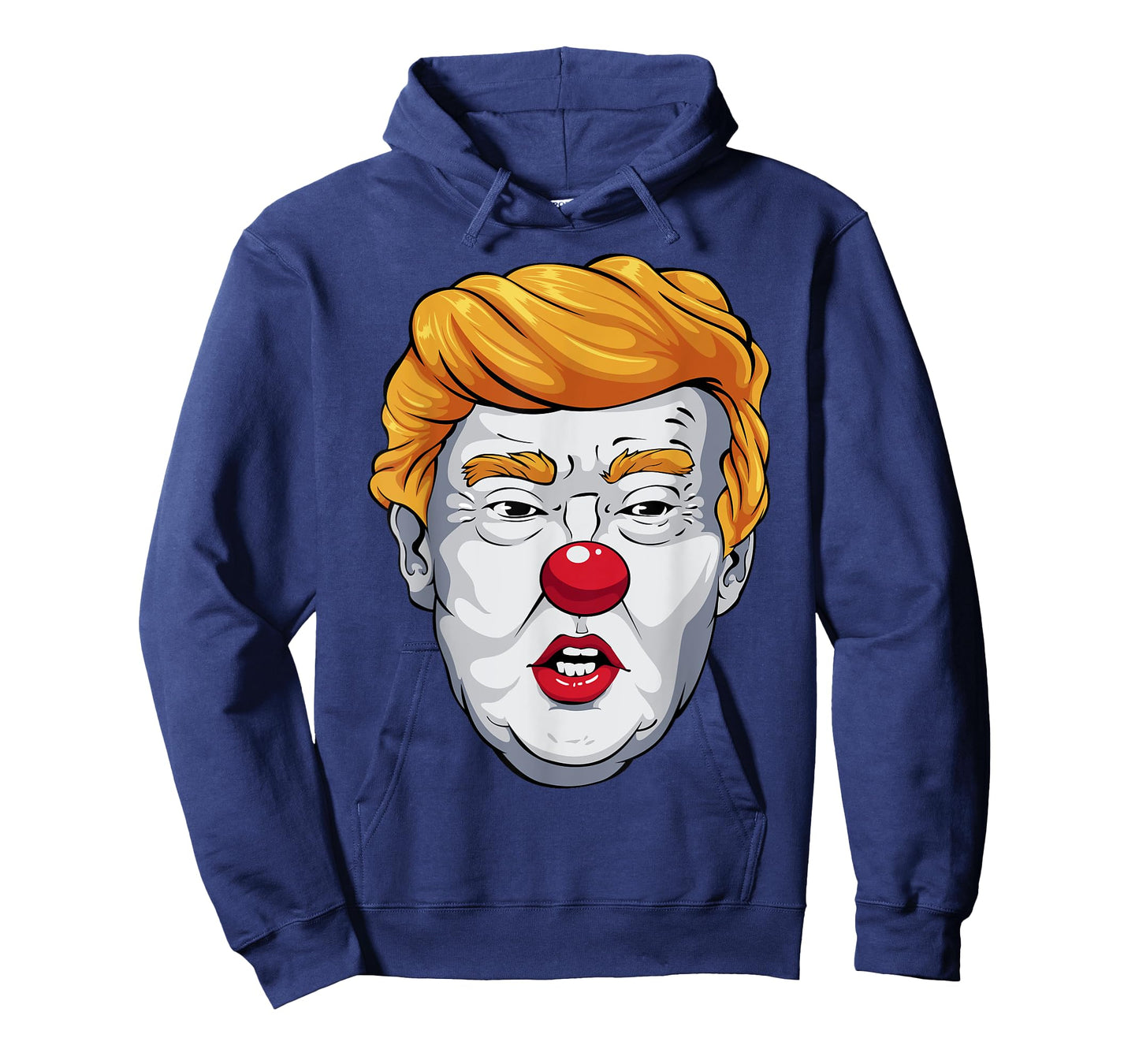 Funny Anti Trump Clown 2024 Election Halloween Costume T-Shirt