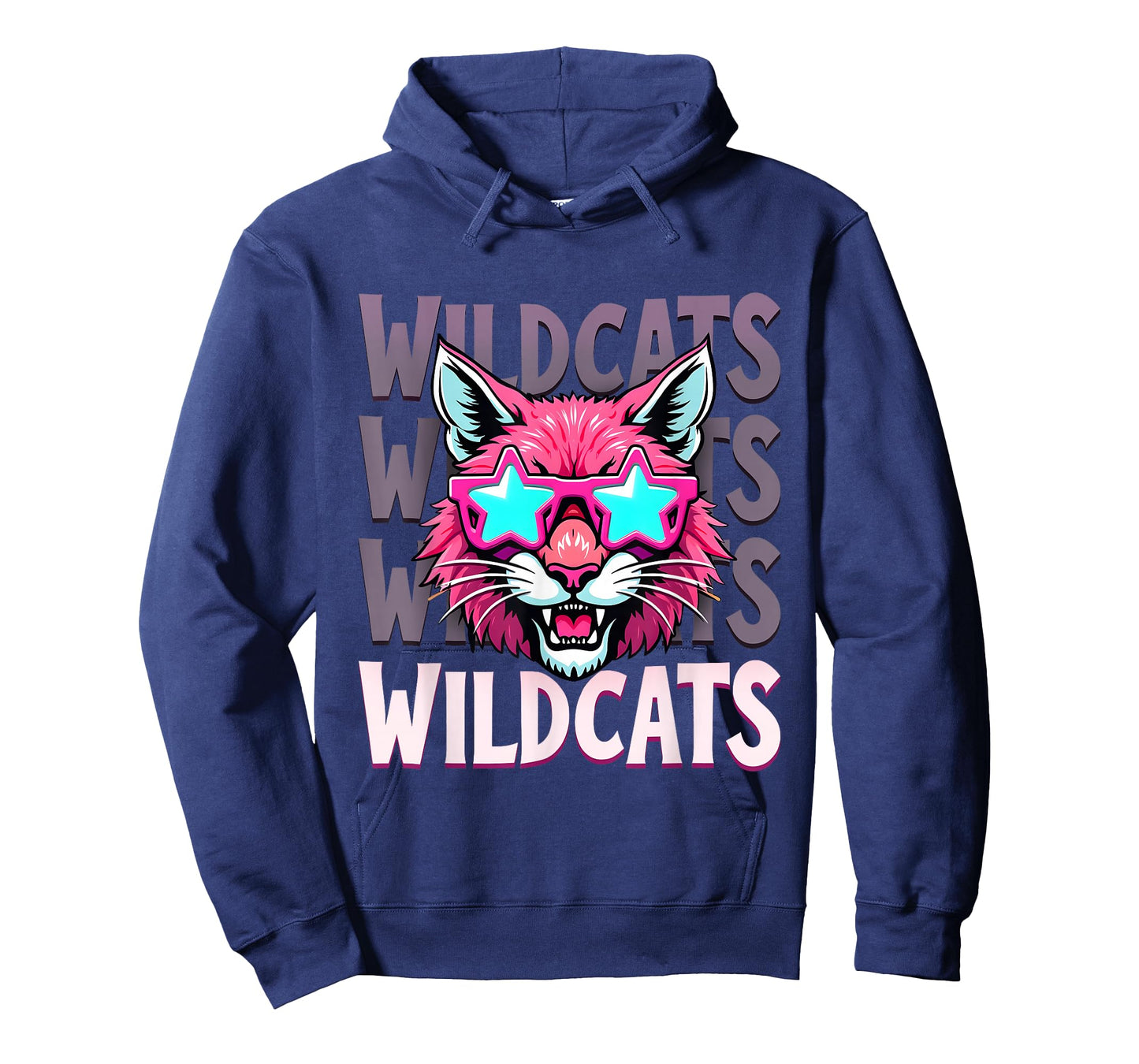 Wildcats School Mascot Cute Wildcats Mascot Sport Teams T-Shirt