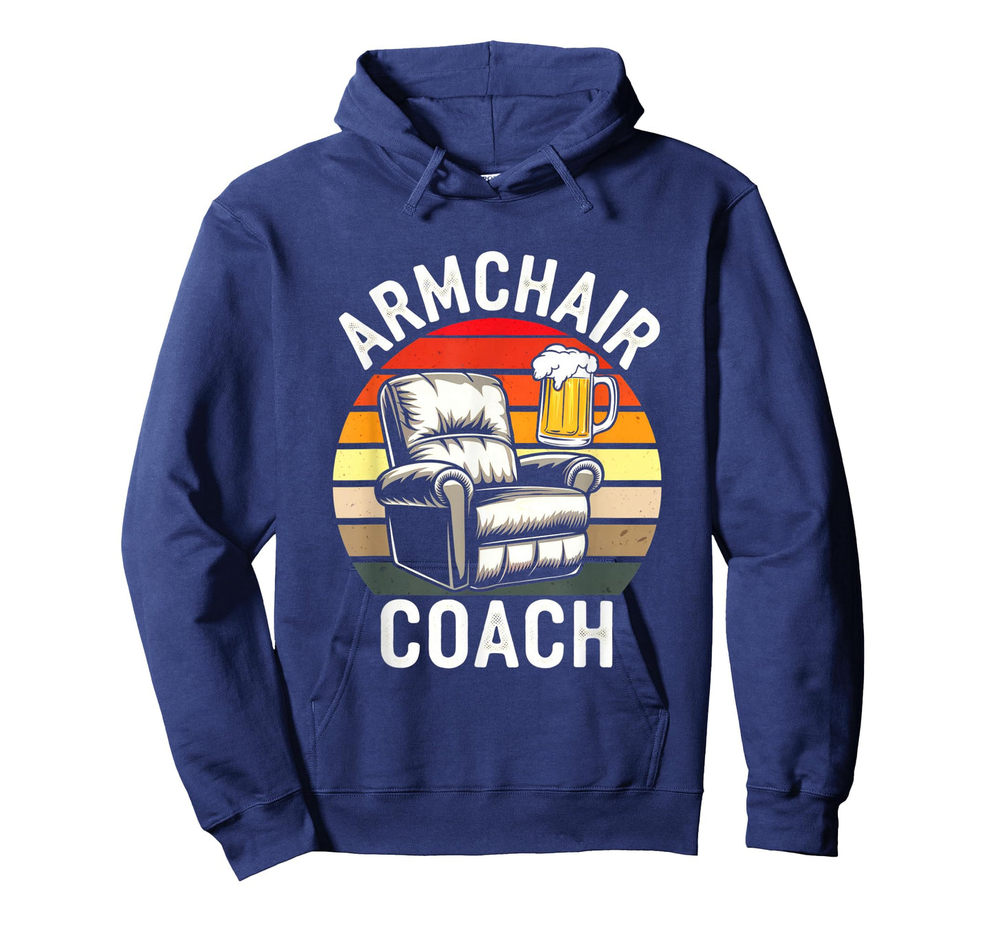Sports Armchair Coach Recliner Beer Home Pretend Coach Funny T-Shirt