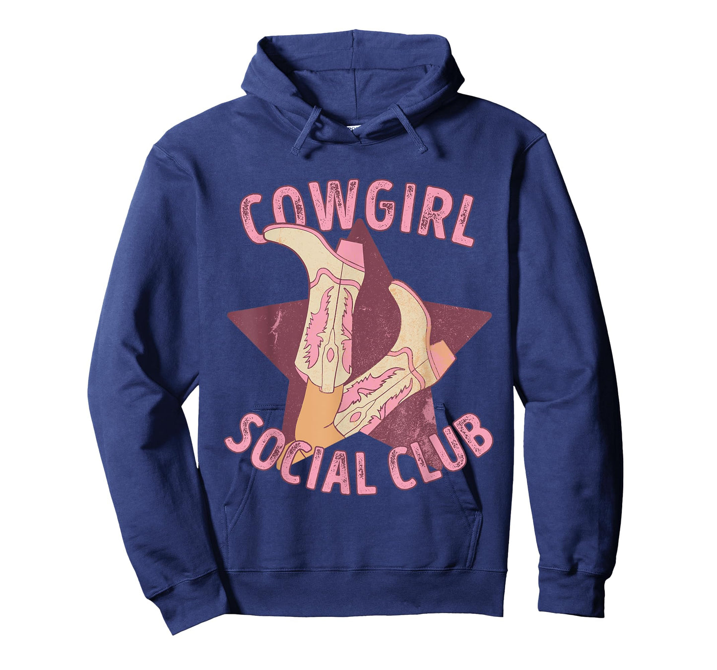 Cowgirl Social Club Western Boots Aesthetic Country Girls T-Shirt