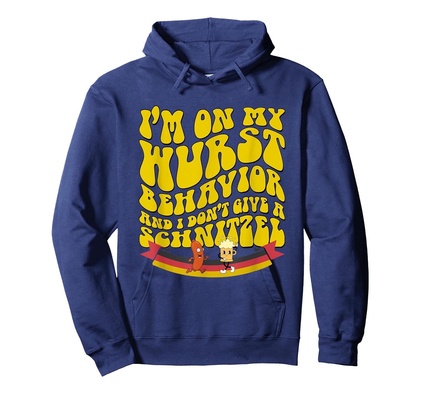 Oktoberfest On My Wurst Behavior And I Dont Give A Schnitzel T-Shirt