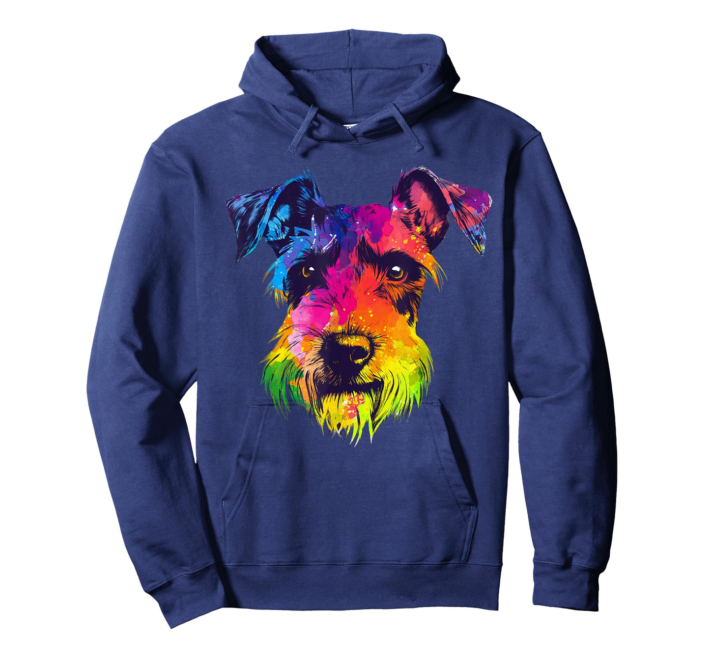 Mini Schnauzer Art For Men Women Miniature Schnauzer Lovers T-Shirt