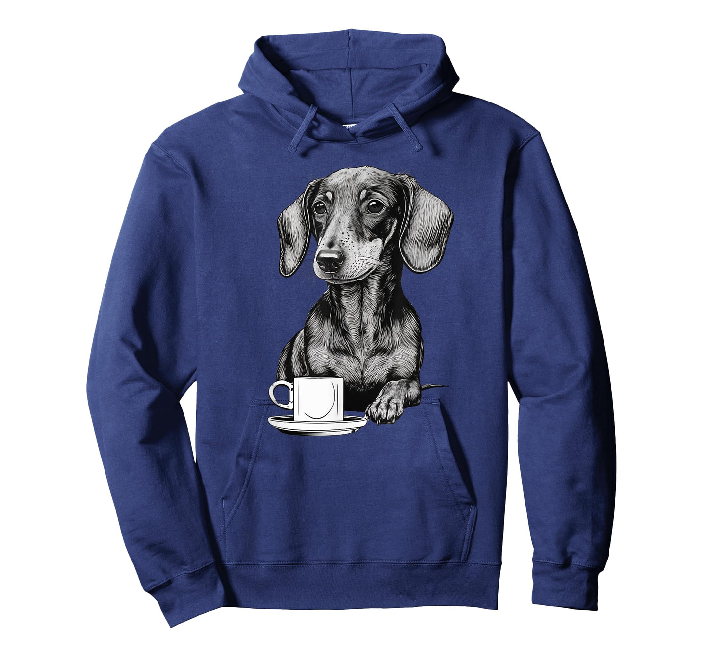 Dachshund Puppy Wiener with Coffee T-Shirt