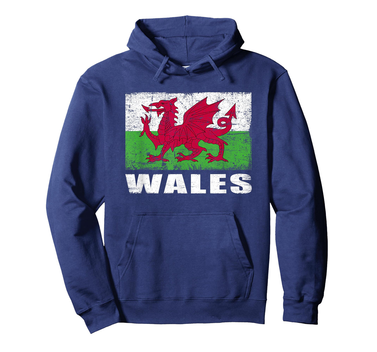 Wales Flag Design Grunge Country Flag Wales T-Shirt