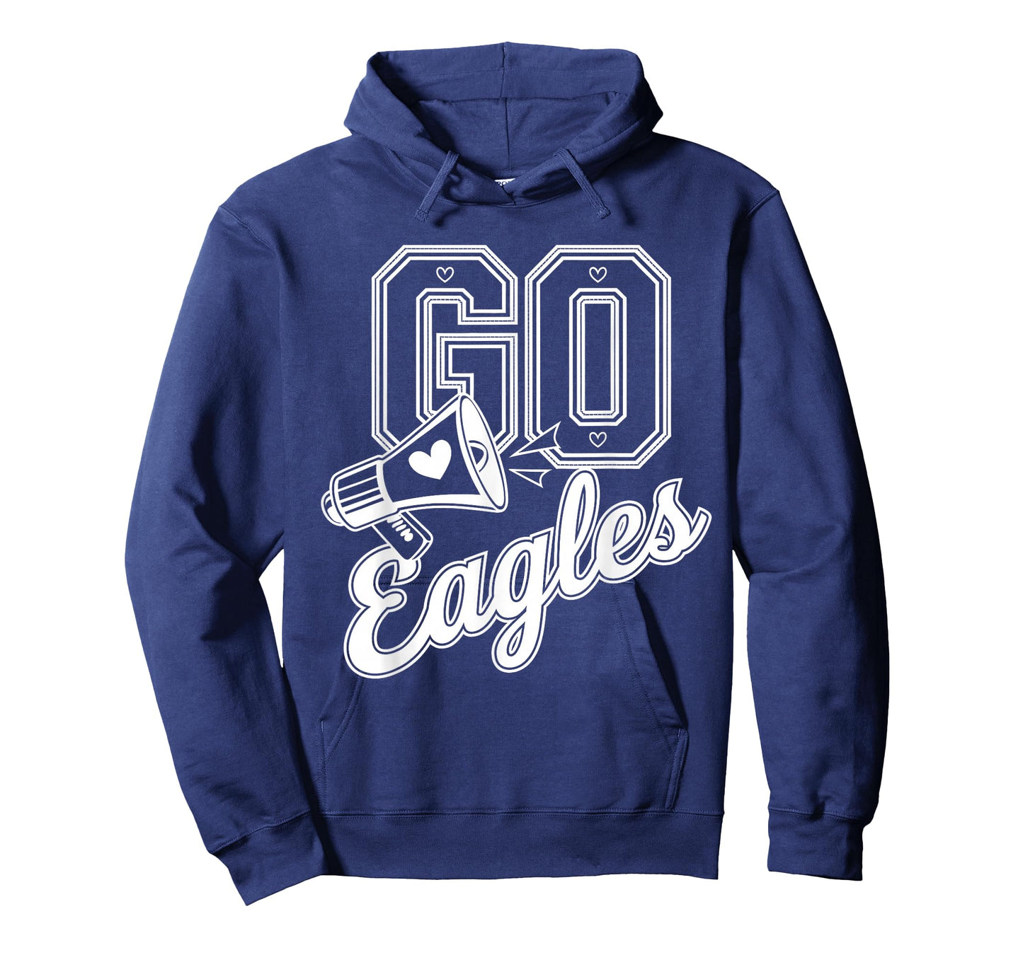 Go Cheer Eagles Design Gift for Men Women Girls Boys Kids T-Shirt