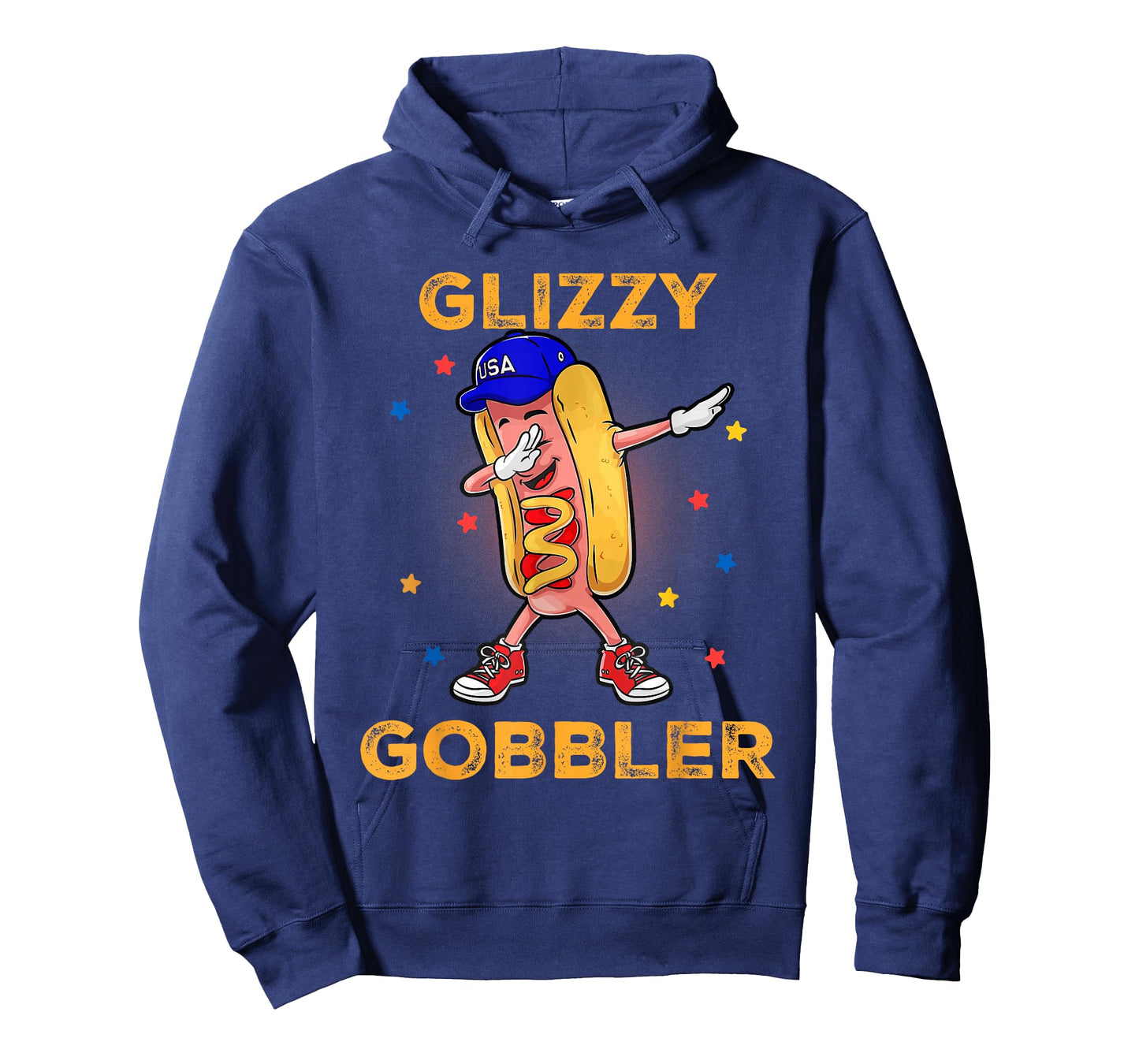 Funny Glizzy Gobbler Hotdog Men Women T-Shirt