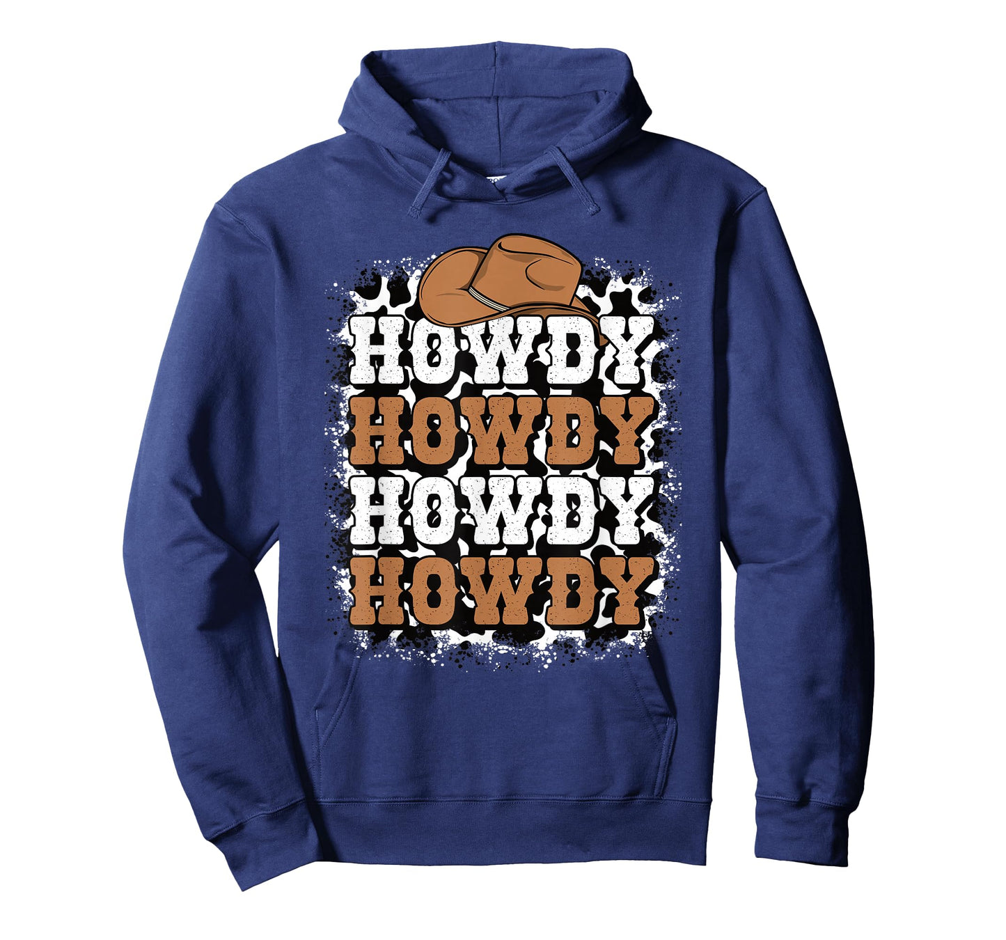 Howdy Cow Print Western Cowgirl Cowboy Rodeo Men Women Kids T-Shirt