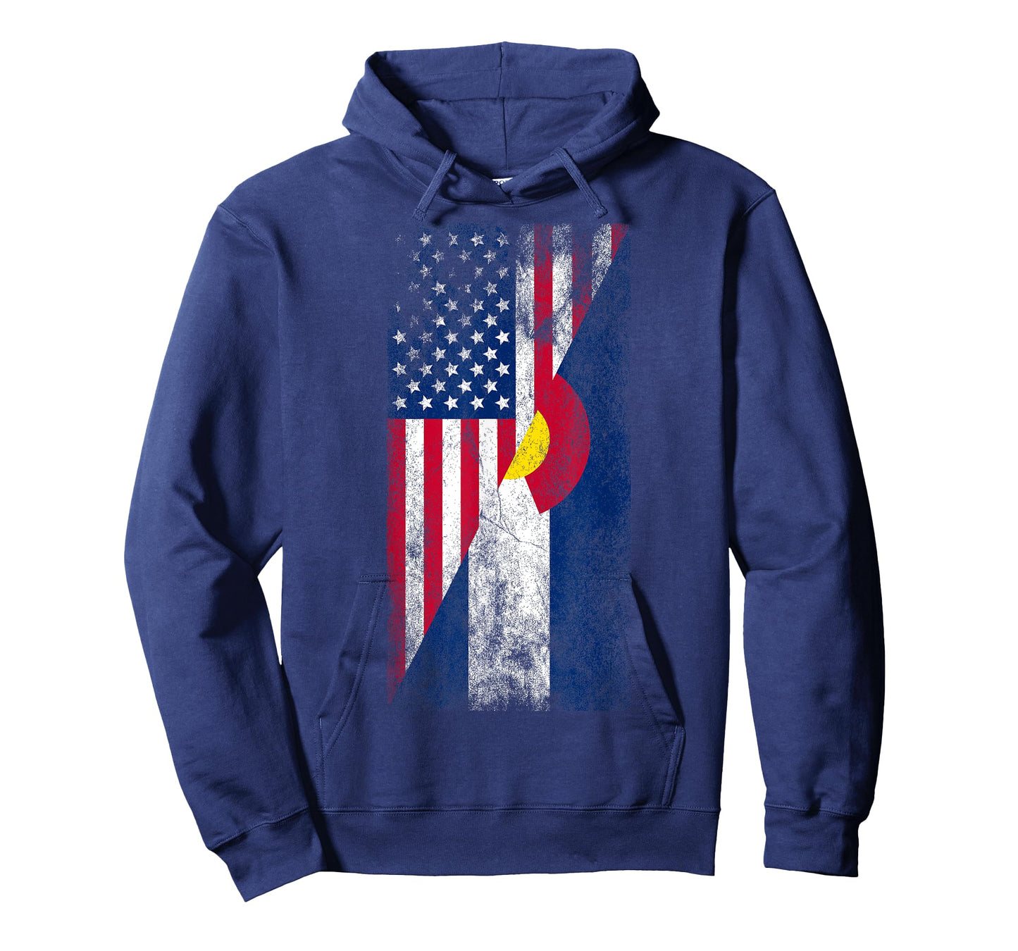 USA & Colorado Flags - American Coloradan T-Shirt