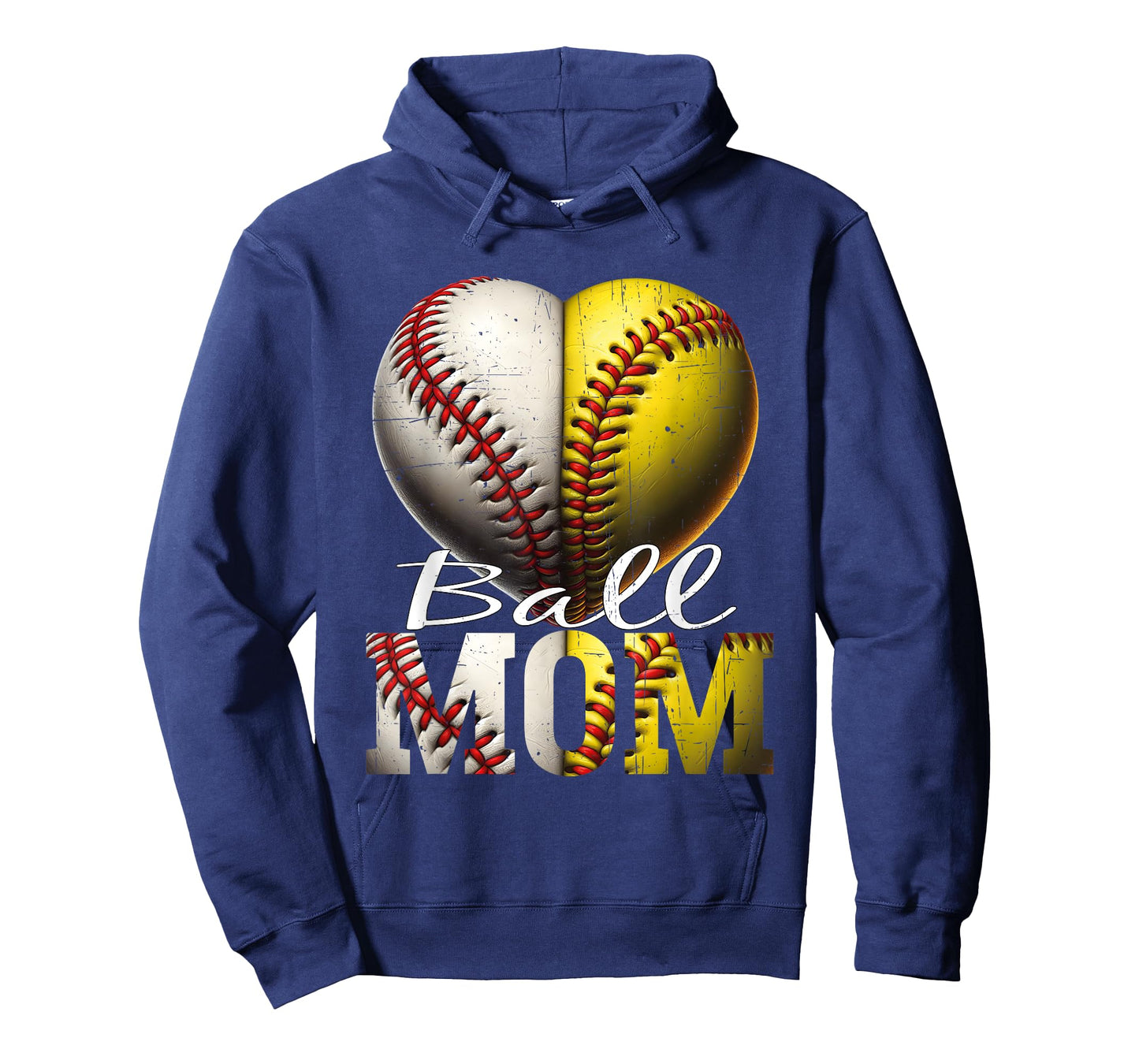 Funny Ball Mom Softball & Baseball Women Baseball Softball T-Shirt