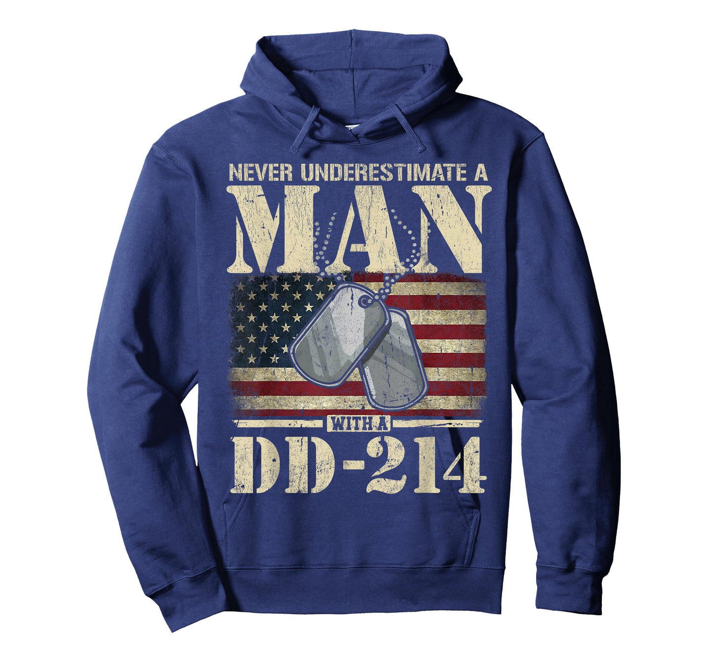 DD 214 Alumni Never Underestimate an Old Man with A DD-214 T-Shirt