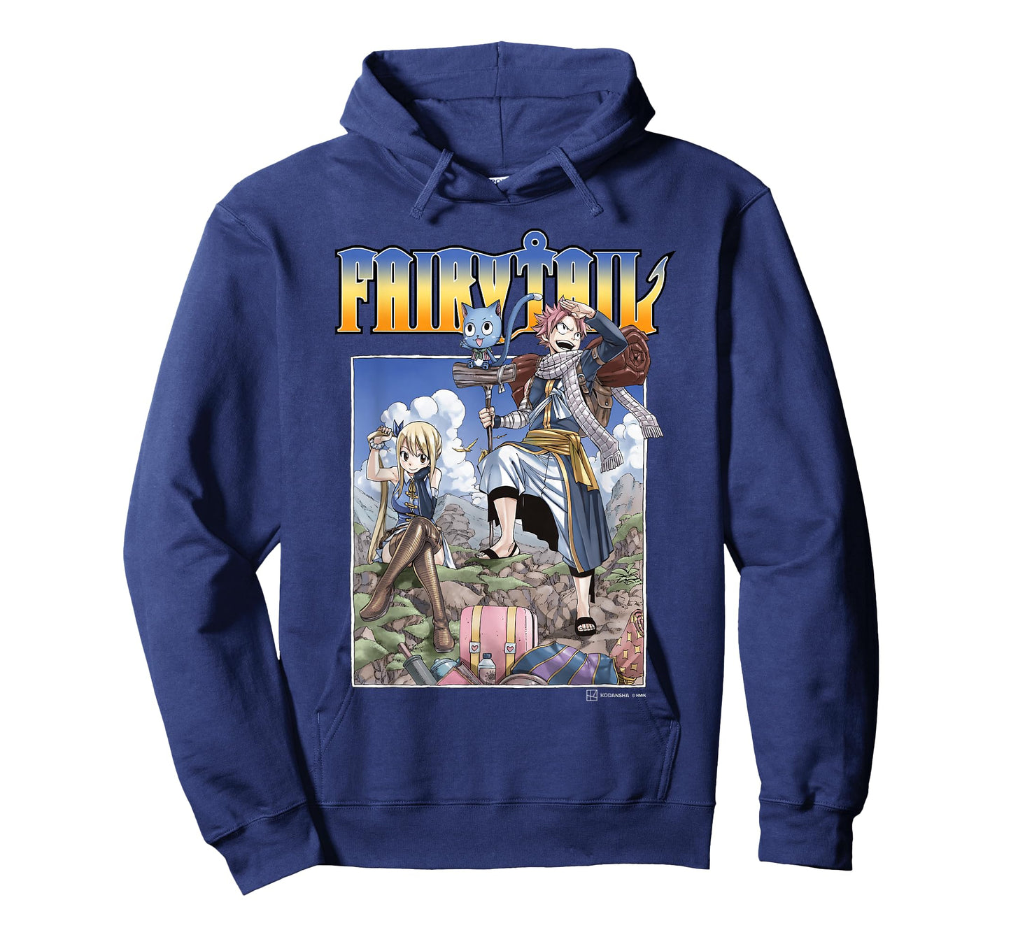 Fairy Tail Natsu Dragneel and Lucy Heartfilia On A Mission T-Shirt