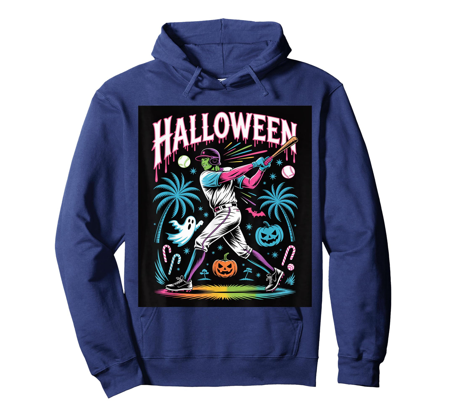 Monster Swing โ Halloween Baseball Slam T-Shirt