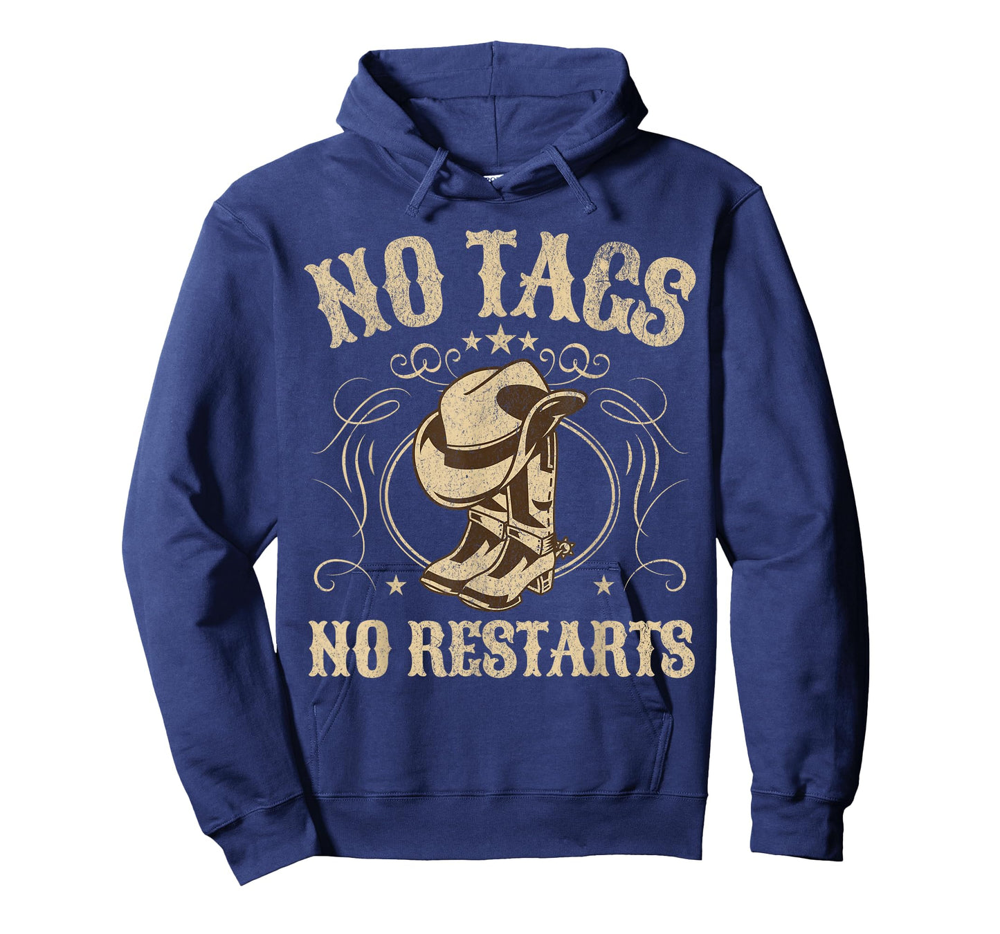 No Tags No Restarts Cowboy Western Country Fan Line Dance T-Shirt