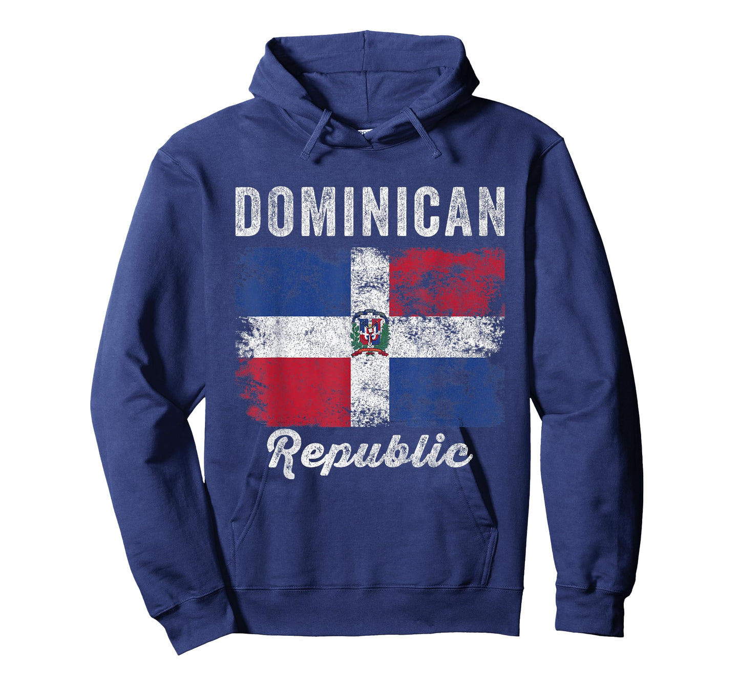 Dominican Republic Flag Vintage - Men Women - Dominican Flag T-Shirt