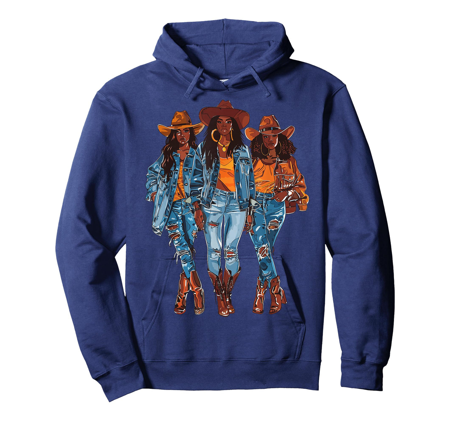 Black Cowgirl Vibes Melanin Black History Texas T-Shirt