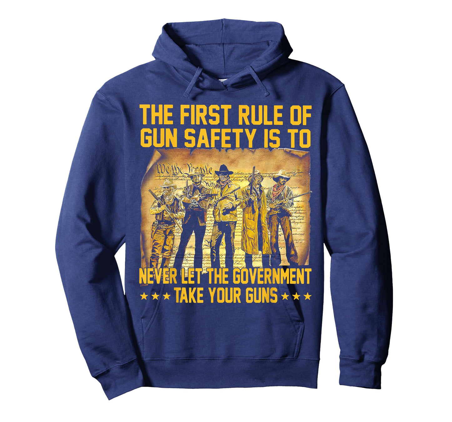The First Rule Of Gun Safety Is To Never Let The Government T-Shirt
