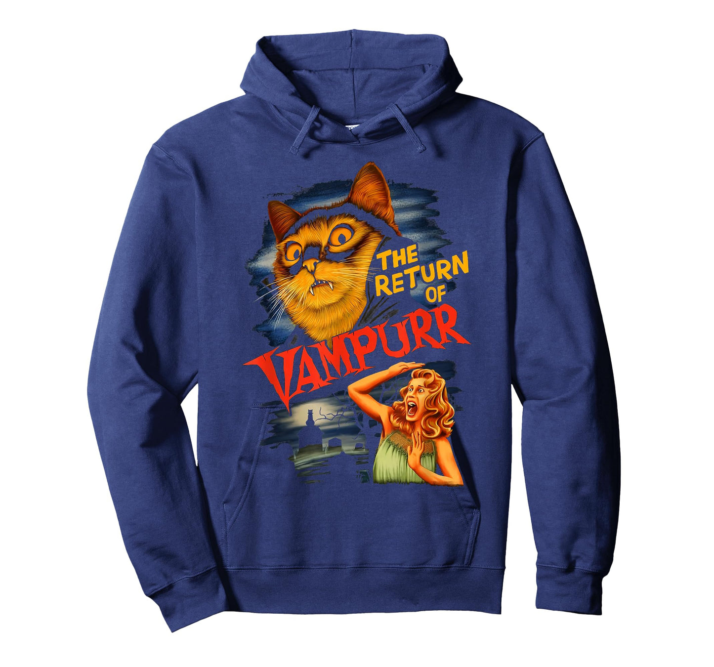 Funny Cat The Return of Vampurr Kitten T-Shirt