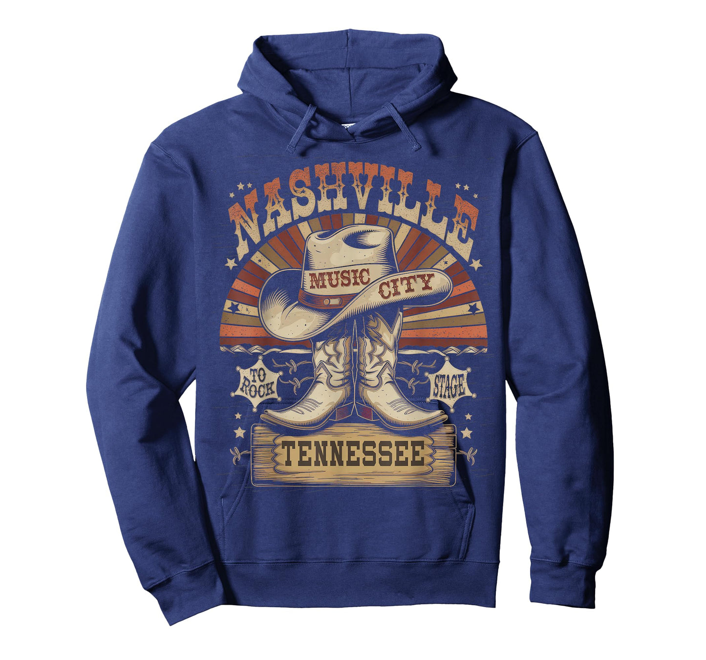 Nashville Music City Tshirt Women Men Tennessee Rock Country T-Shirt
