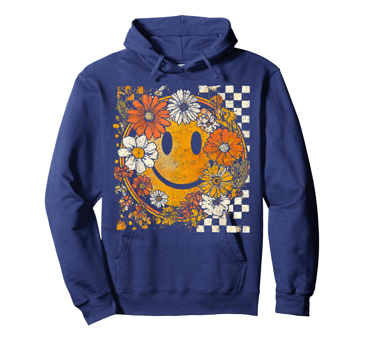 Wildflower Pumpkin Autumn Fall Leaves Thanksgiving Vintage T-Shirt