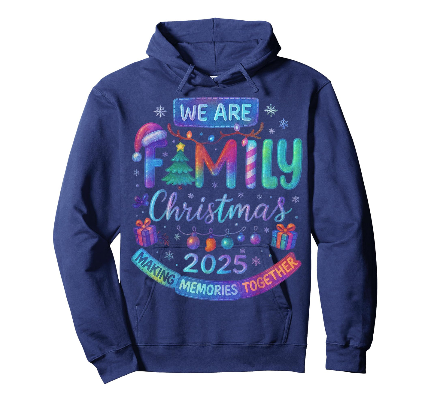 We are Family Christmas 2025 Making Memorie Together Xmas T-Shirt