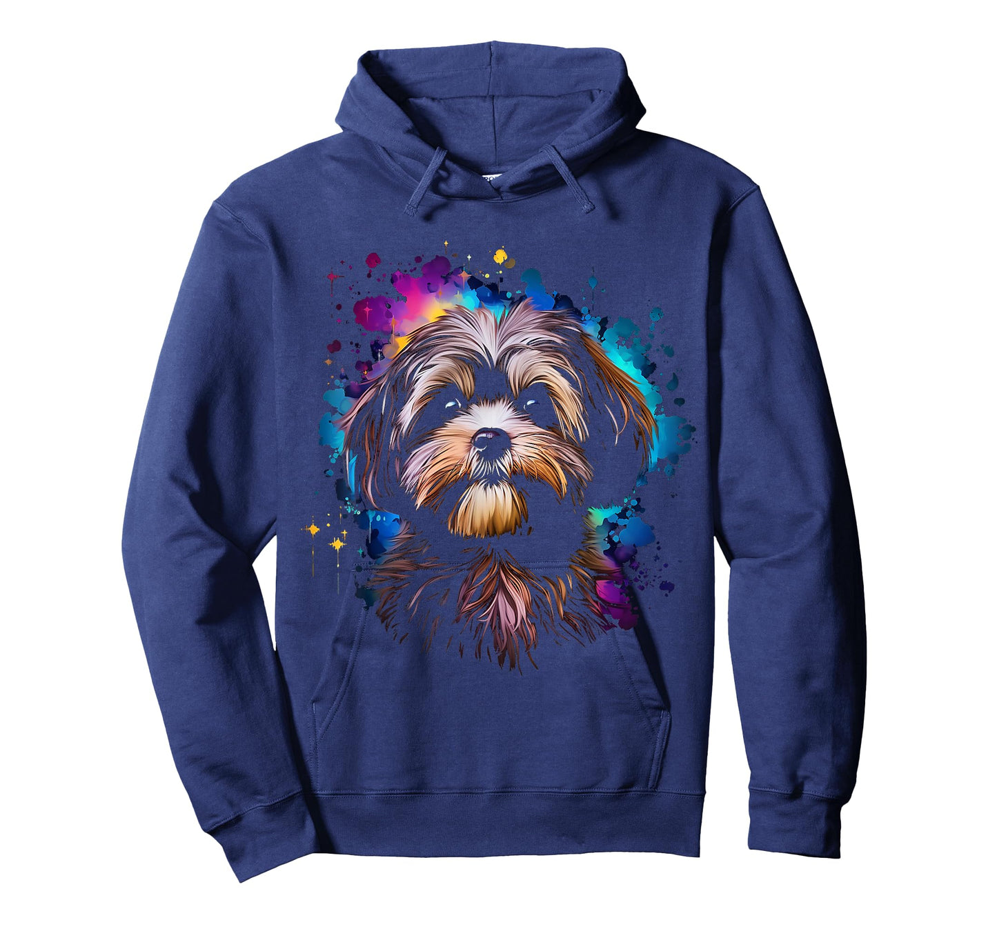 Shih Tzu Graphic Pet Illustration Dog Shih Tzu T-Shirt