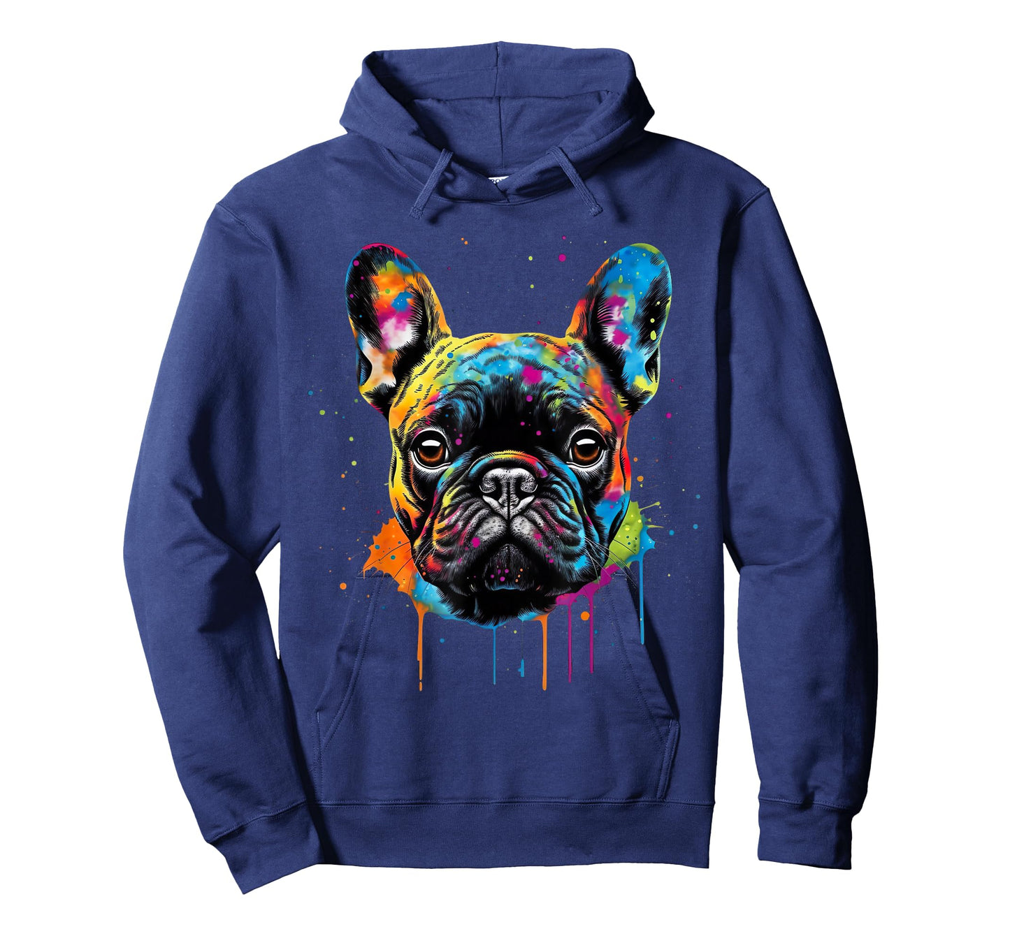 Proud to Be A Frenchie Lover Colorful Frenchie Dog Lover T-Shirt