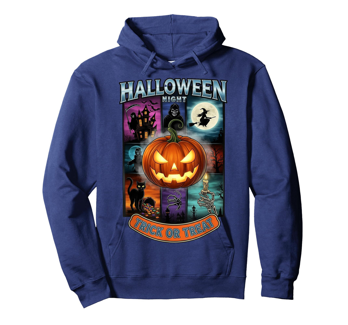 Halloween Night Spooky Funny Pumpkin Holiday T-Shirt