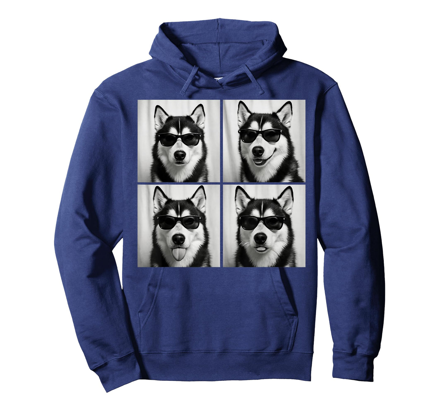 Funny Siberian Husky Lover Cute Huskies Dog Photo Booth T-Shirt